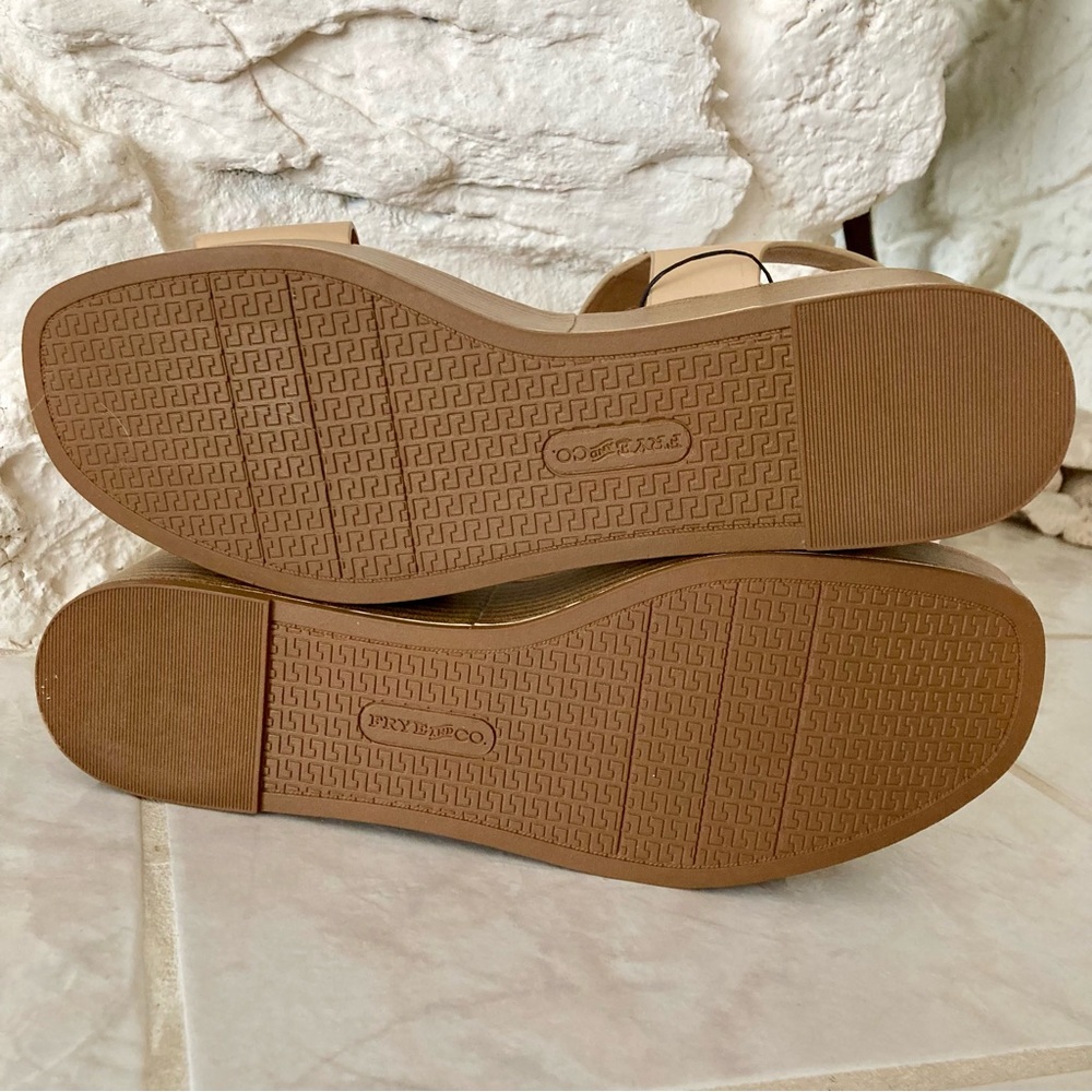 NWOT Frye and Co. Womens Lylah Wedge Sandals- size 10 - Picture 5 of 7
